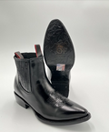 Premium Leather Western Ankle Boots – Traditional Botín Charro