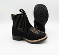 Calzatti Kids' Zippered Western Boot – Negro/Floter