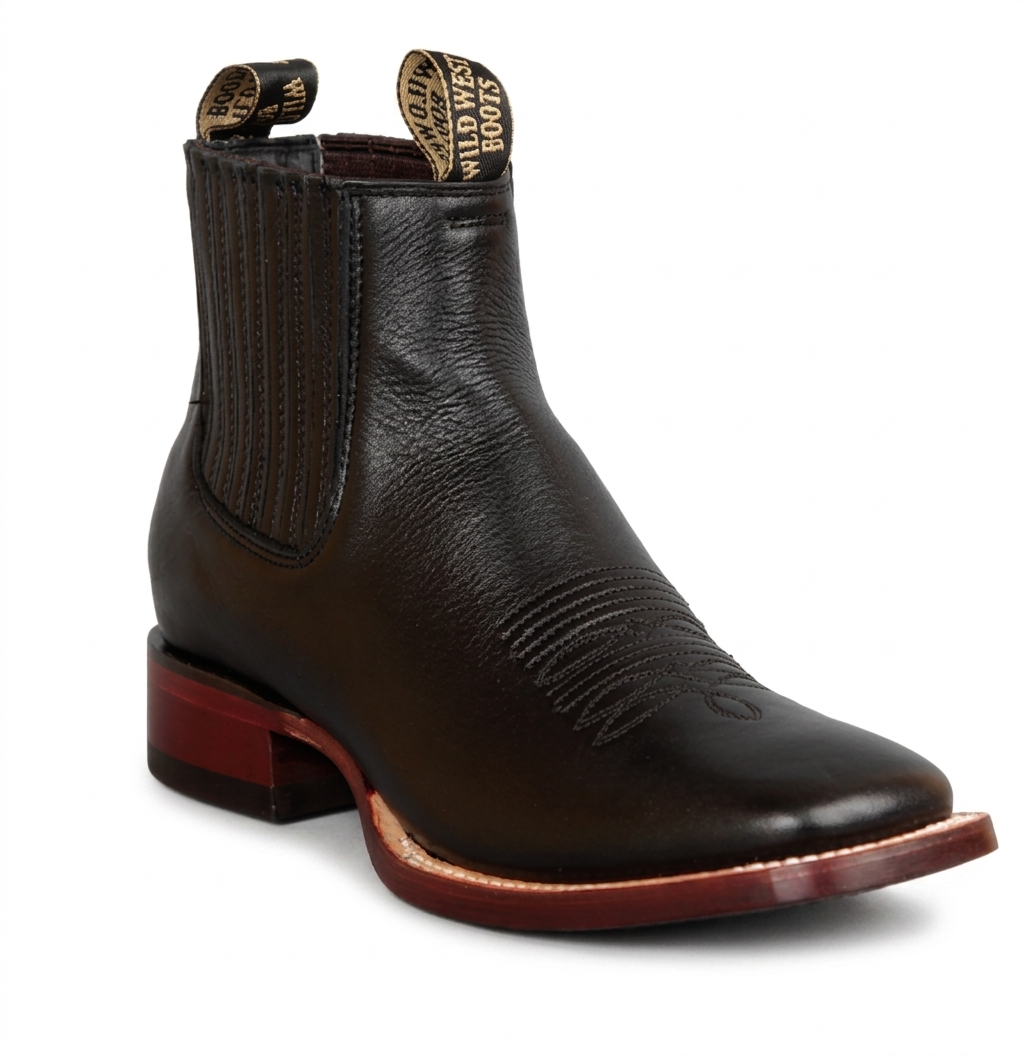 Wild West Belmont H-82BM Men's Ranchero Boots- Botin Ranchero