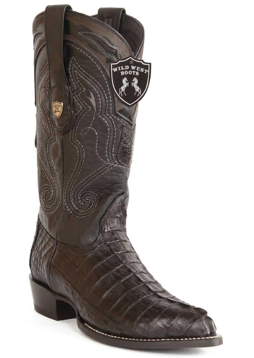 Botas Western para Hombre H99J de Caimán Tail Exótico con Punta J