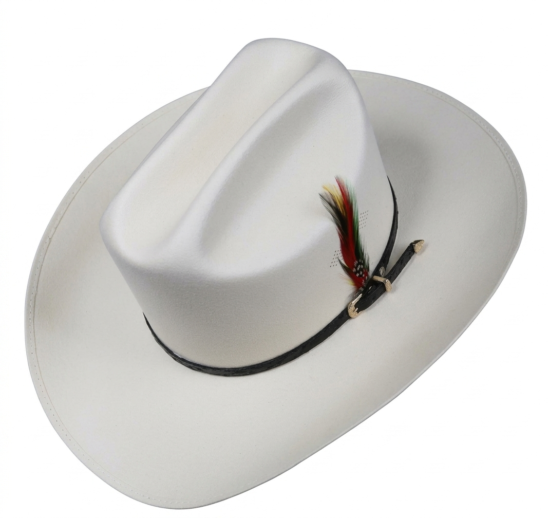 White Diamonds 1000X Sombrero San Judas – Men's Premium Western Hat