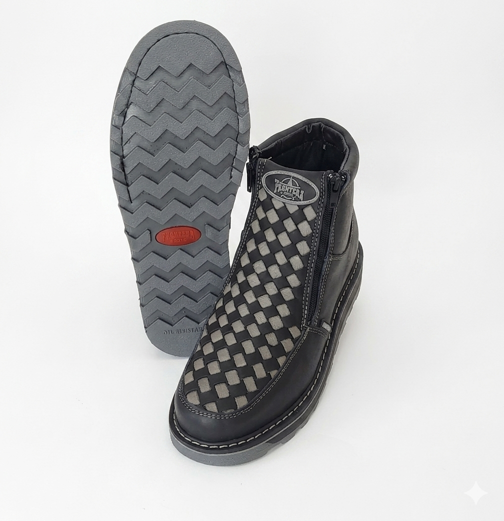 Frontera Petatillo Woven Leather Work Shoe